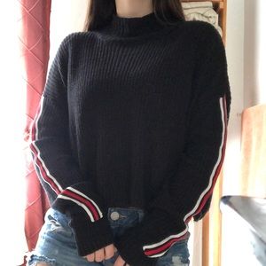 Black turtleneck from “wild fable” 🐢❤️🖤🤍